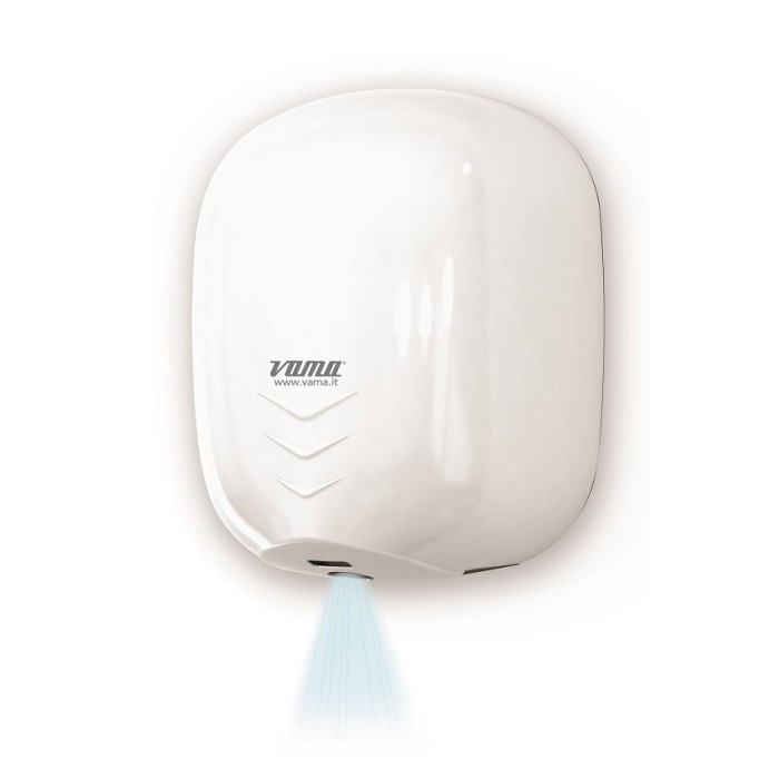 ASCIUGAMANI ELETTRICO STREAMDRY BIANCO "VAMA" lampada UV 1100W PZ.1