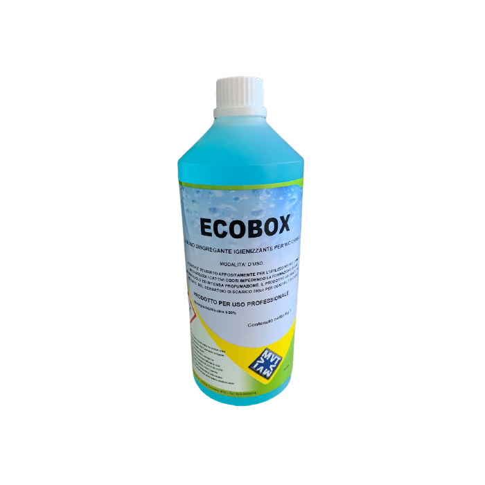 ECO BOX DISGREGANTE IGIENIZZANTE x WC CHIMICI e SCARICHI (ct.4) KG.5