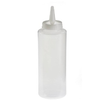 BOTTIGLIA SQUEEZE TRASPARENTE ML.680 PZ.6