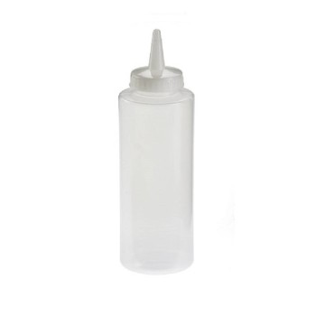 BOTTIGLIA SQUEEZE TRASPARENTE LEONE ML.340 PZ.6