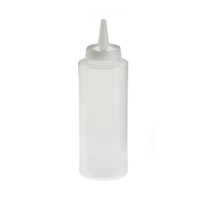 BOTTIGLIA SQUEEZE TRASPARENTE LEONE ML.340 PZ.6