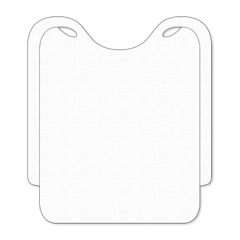 BAVAGLIO BIANCO IN TNT (x ristoranti) MIS.39x36 PZ. 100