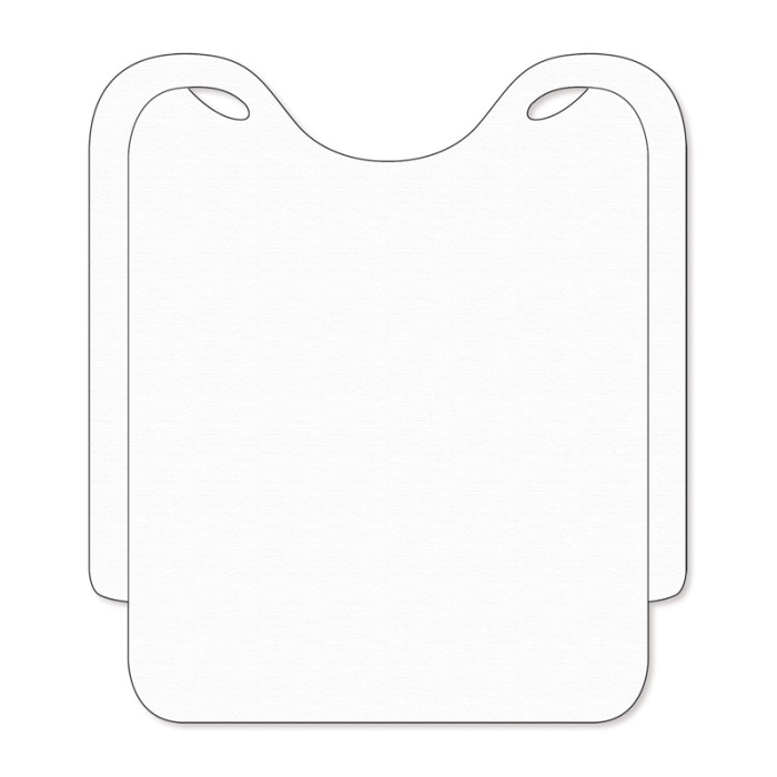 BAVAGLIO BIANCO IN TNT (x ristoranti) MIS.39x36 PZ. 100