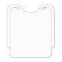 BAVAGLIO BIANCO IN TNT (x ristoranti) MIS.39x36 PZ. 100