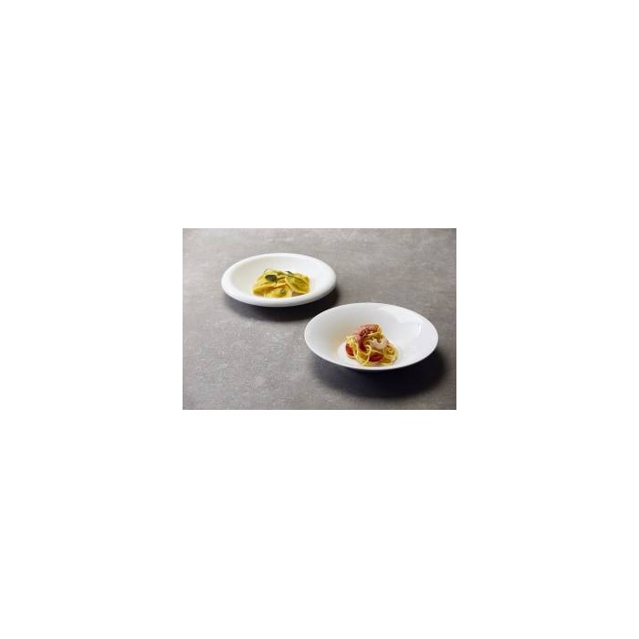 PIATTO FONDO BIANCO IN MELAMINA D.30 (ct.12) PZ.1