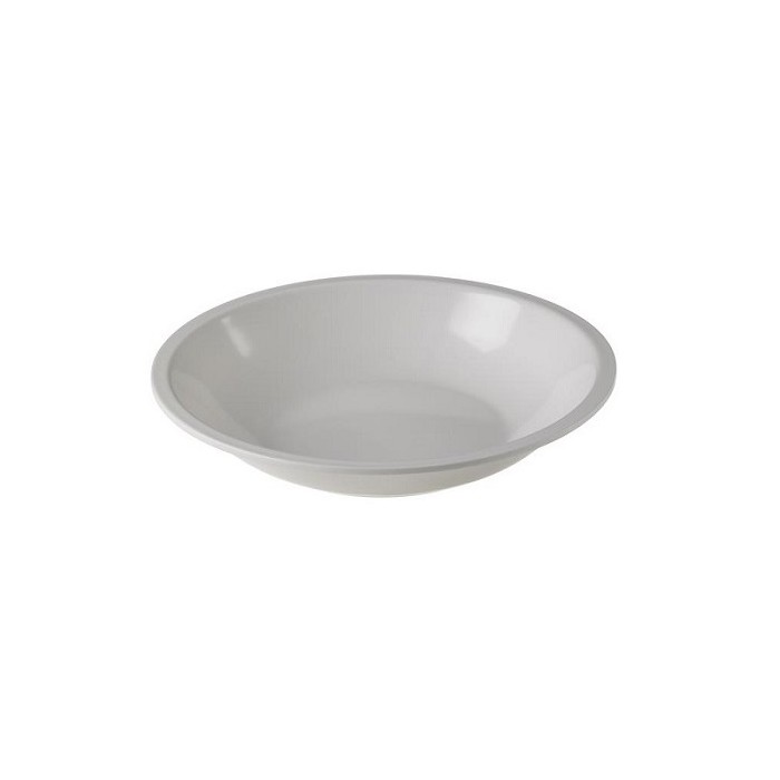 PIATTO FONDO IN MELAMINA BIANCO D21 (ct.60) PZ.1