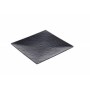 VASSOIO QUADRATO NERO IN MELAMINA 40x40 (ct.6) PZ.1