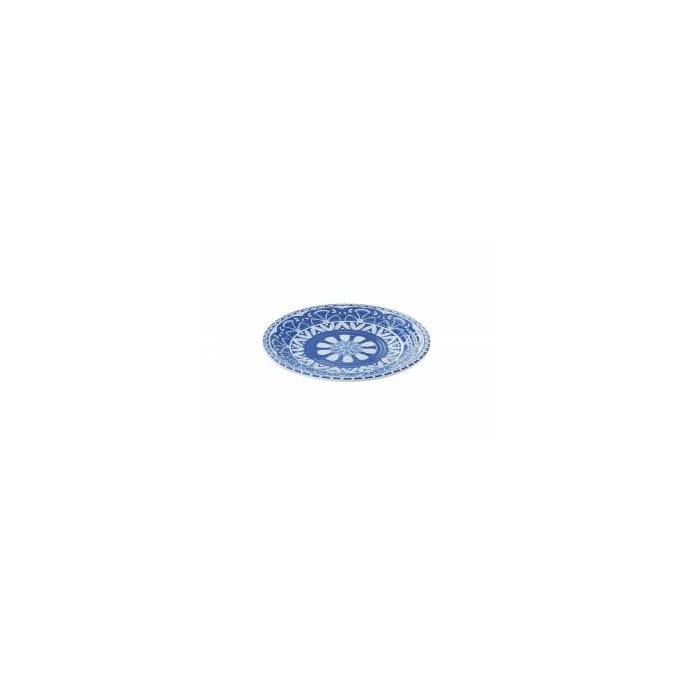 PIATTO DECORATO "LINEA ITACA" IN MELAMINA D.35,5x3h (ct.12) PZ.1