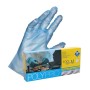 GUANTI POLYPRO BLU in TPE (x alimenti) MIS. S PZ. 100