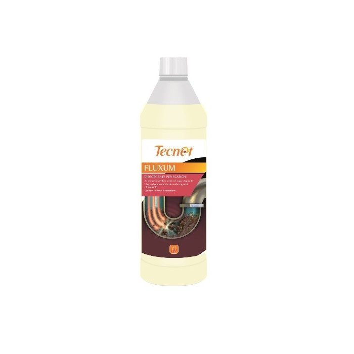 TECNET FLUXUM DISGORGANTE PER SCARICHI ALCALINO LT.1
