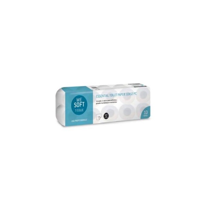 CARTA IGIENICA A ROTOLO ESSENTIAL 2V (N/F) ROT.120