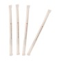 400 Pezzi – Cannuccia Biocompostabile Flex Nera 24/5 "Imbustate Singolarmente", Ecologiche e Monouso, Ideali per Bar e Eventi