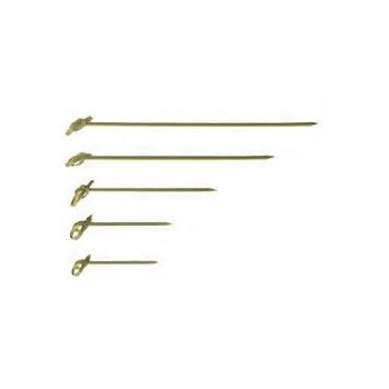 100 Pezzi – Stecchino Bamboo con Nodo “Florida” 15 cm, Naturale ed Elegante, Ideale per Finger Food, Aperitivi e Buffet