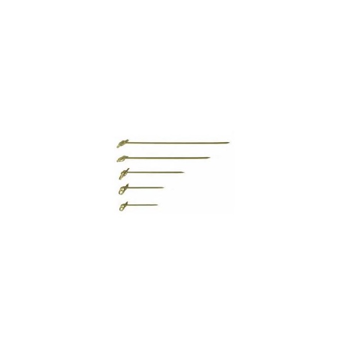 100 Pezzi – Stecchino Bamboo con Nodo “Florida” 15 cm, Naturale ed Elegante, Ideale per Finger Food, Aperitivi e Buffet
