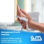 300 Asciugamani Intercalati per dispenser in Carta Cellulosa 2 Veli Piegatura a V