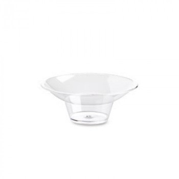 50 Pezzi - Coppa Yogurt Trasparente Go-Yo 150 cc, Dimensione 10,9 x 4,8 h