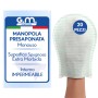 20 Pezzi - Manopole Saponate, Monouso, di Alta Qualità, Impermeabili all'Interno, con Soffice Spugna Esterna