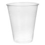 100 Pezzi - Bicchiere Acqua Trasparente Biocompostabile in PLA - 160 ml
