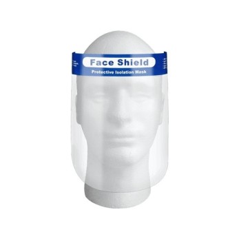 1 Pezzo- Visiera Protettiva in Pet con Elastico Face Shield N.F.