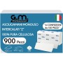 900 Asciugamani Monouso per dispenser 2 Veli – 6 confezioni da 150 Pezzi – 24×20,5 cm – Piegatura a Z - Usa e getta