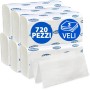 Asciugamani Intercalati "Luxury" 3 Veli 100% Cellulosa – 6 Confezioni da 120 Pz – 21,5×32 cm