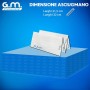 Asciugamani Intercalati "Luxury" 3 Veli 100% Cellulosa – 6 Confezioni da 120 Pz – 21,5×32 cm