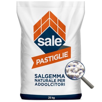 Salgemma per Addolcitori 25 kg – Sale Alta Purezza