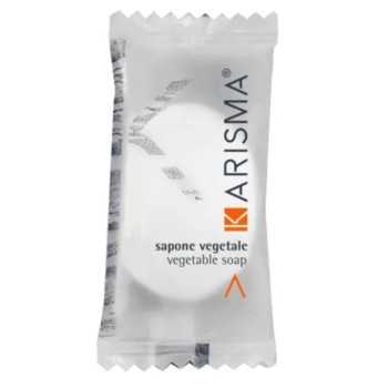 Sapone Ovale Vegetale Karisma 9g – 600 pezzi | Saponetta Monodose Hotel