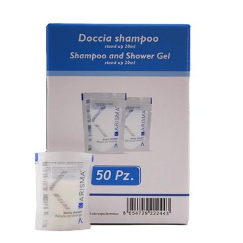 50 Bustine Shampoo Doccia Karisma 20 ml – Multipack stand up
