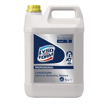 Lysoform Professional Candeggina 5 Litri Disinfettante
