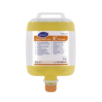 UMA MULTI-CONC D3 DVF – Sgrassatore Super Concentrato 2 Litri x 3 Taniche