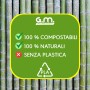 250 Cannucce Nere in PLA 21 cm diametro 7 mm – Compostabili, Imbustate Singolarmente