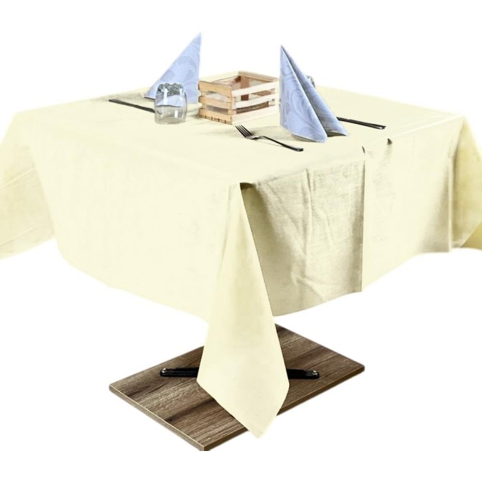 Tovaglia Monouso TNT 150x150 cm – Avorio – Coprimacchia