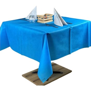 Tovaglia Monouso TNT 150x150 cm – Azzurro – Coprimacchia