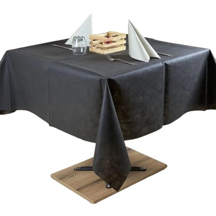 Tovaglia Monouso TNT 150x150 cm – Nero – Coprimacchia