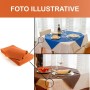 Tovaglia Monouso TNT 150x150 cm – Arancione – Coprimacchia