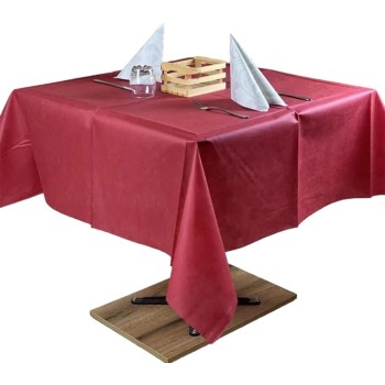 Tovaglia Monouso TNT 150x150 cm – Bordeaux – Coprimacchia