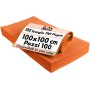 Coprimacchia TNT 100x100 cm – 100 Pezzi Arancione | Alta Qualità Monouso