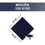 Coprimacchia TNT 100x100 cm – 100 Pezzi Blu | Alta Qualità Monouso