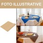 Coprimacchia TNT 120x120 cm – 25 Pezzi Sabbia/Cappuccino | Alta Qualità Monouso