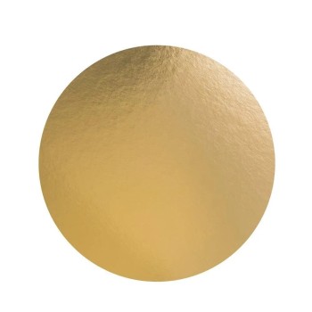 Confezione 10 Kg - Piatto Ala Oro Leggero Bordo Liscio – Diametro 28 cm