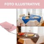 Coprimacchia TNT 100x100 cm – 100 Pezzi Rosa | Alta Qualità Monouso