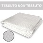 Coprimacchia TNT 100x100 cm – 100 Pezzi Millerighe Marrone | Alta Qualità Monouso