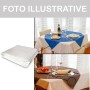 Coprimacchia TNT 100x100 cm – 100 Pezzi Millerighe Marrone | Alta Qualità Monouso