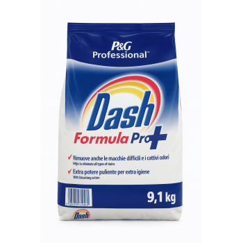 Dash Formula Pro+ 9,1 kg – 130 Lavaggi | Detersivo Ultra Concentrato