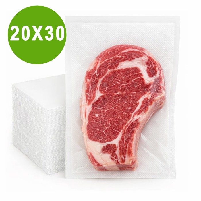 Sacchetti Sottovuoto Goffrati BPA Free per Cottura a Bassa Temperatura