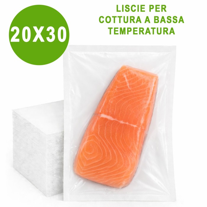 Buste Sottovuoto Lisce BPA Free per Sous Vide e Bassa Temperatura