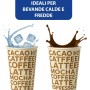 Kit 500 Bicchieri Carta Bio Compostabile 278 ml con Coperchi a Beccuccio