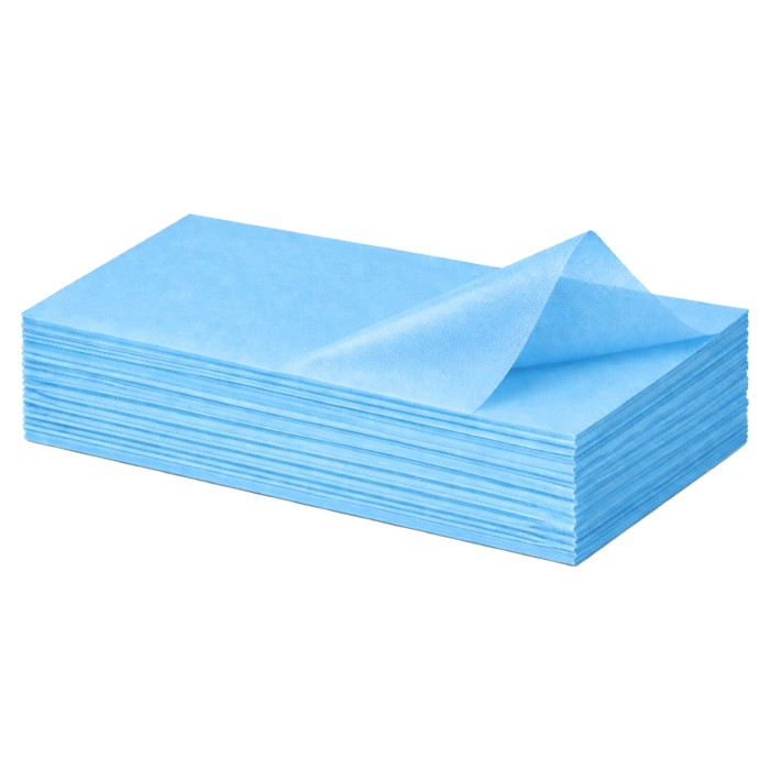 25 Coprimacchia TNT Azzurro 100x100 cm Alta Qualità