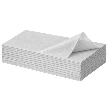 25 Coprimacchia TNT Grigio Perla 100x100 cm Alta Qualità